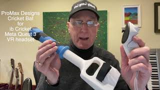 VR Pro Cricket Bat For IB Cricket - Compatible With Oculus Meta - Foto 4