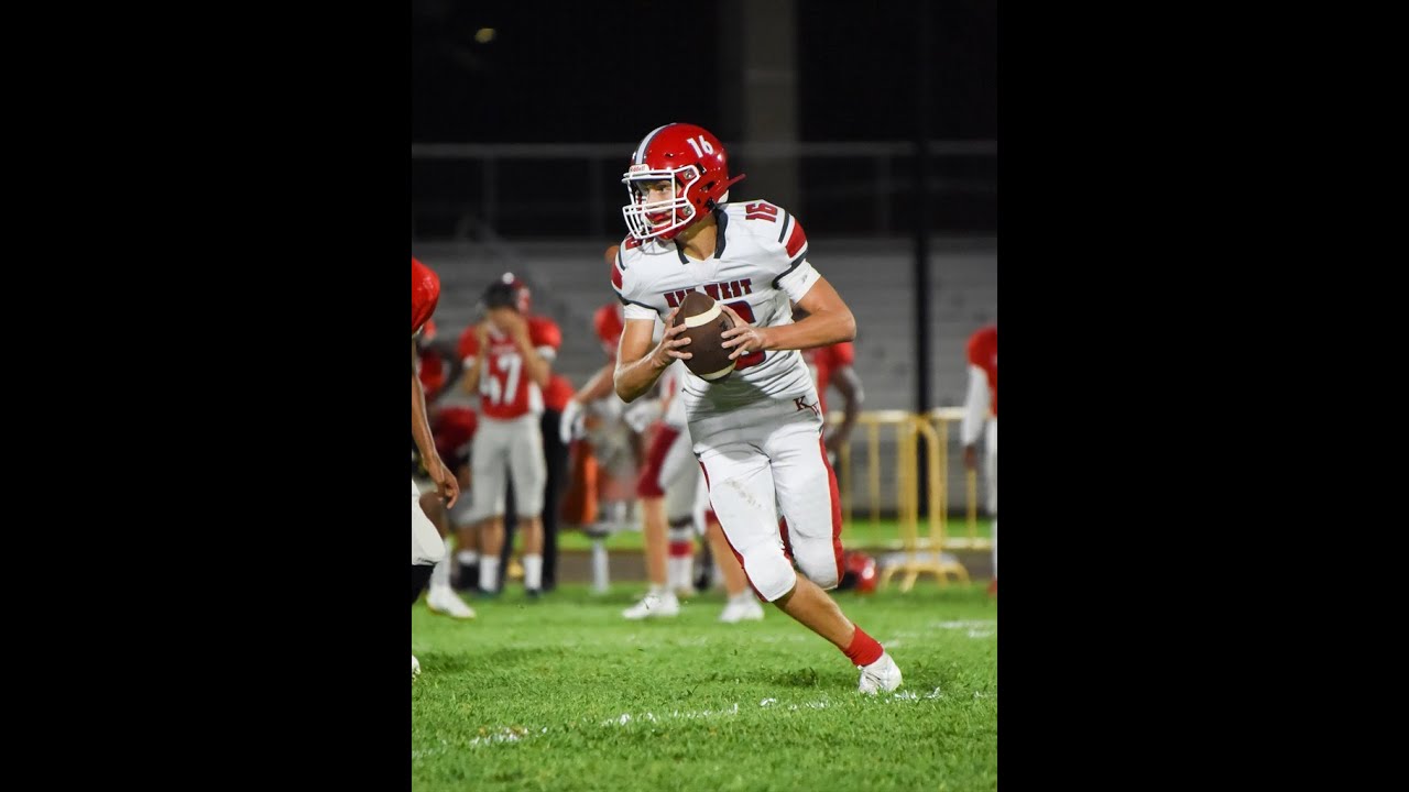 High School Football Career Highlights (With Music)- Ethan Hunt- KWHS