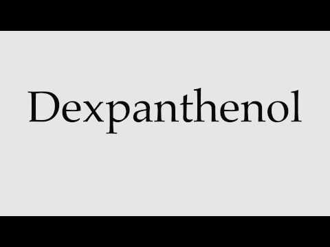 Video: Depanthenoli - Ohjeet, Analogit, Käyttö