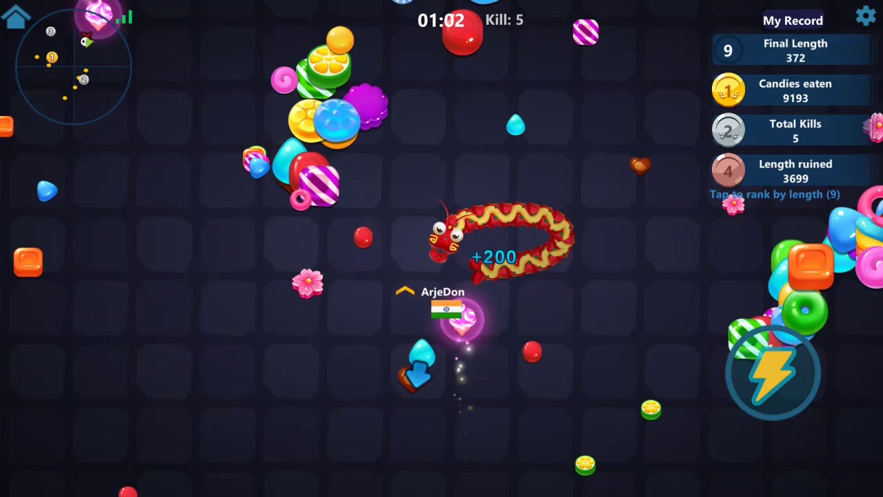 snake.io game | Rank 1 game | top gamer | how to kill