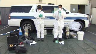 Environmental Compliance Inspectors Suiting Up