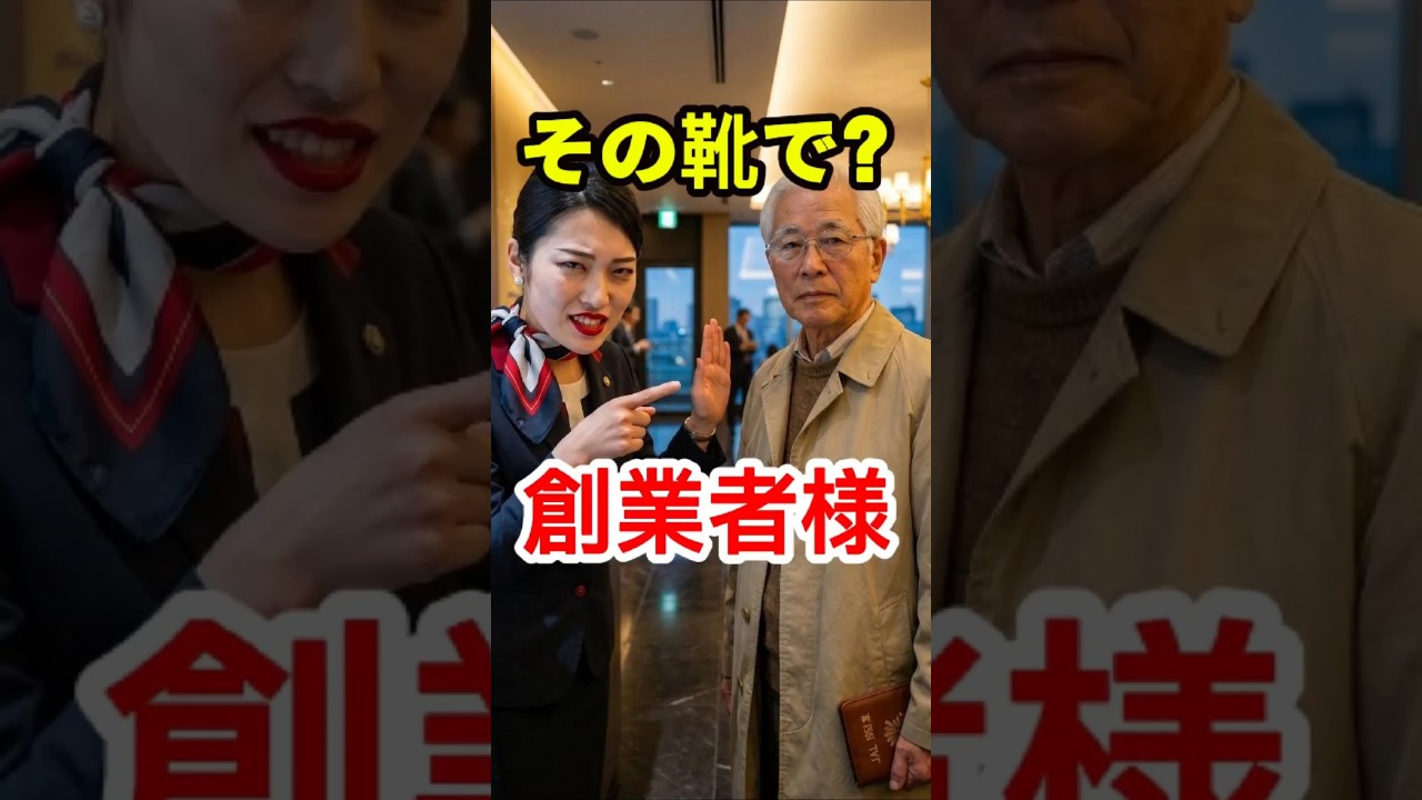 その靴でこの一言で、七十年が終わった