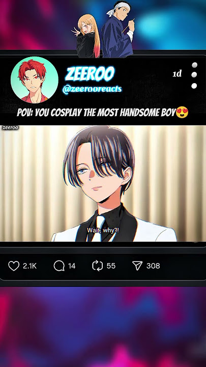 You cosplay the most handsome boy ✨ | MY DRESS-UP DARLING SEASON 2 EPISODE 6 | #mydressupdarling