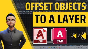 How to offset objects to a specific layer in AutoCAD 2023 using an AutoCAD Lisp