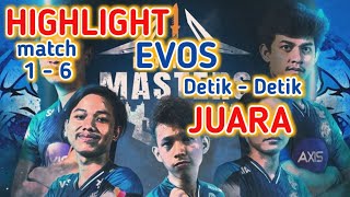 DETIK DETIK EVOS JUARA FFIM 2020 | HIGHLIGHT EVOS ESPORTS GRAND FINAL FFIM 2020