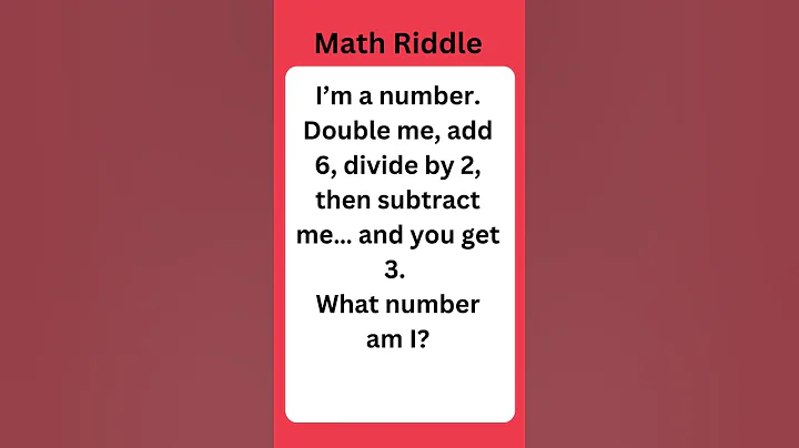 Only 1% Can Solve This Viral Math Riddle! 🤯 Can You? #Shorts