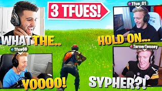 I Ran Into Three Fake Tfues In Squads - Fortnite Battle Royale