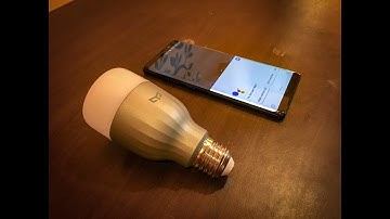 Xiaomi Yeelight Home Automation TUTORIAL! | GoogleAssistant/Alexa