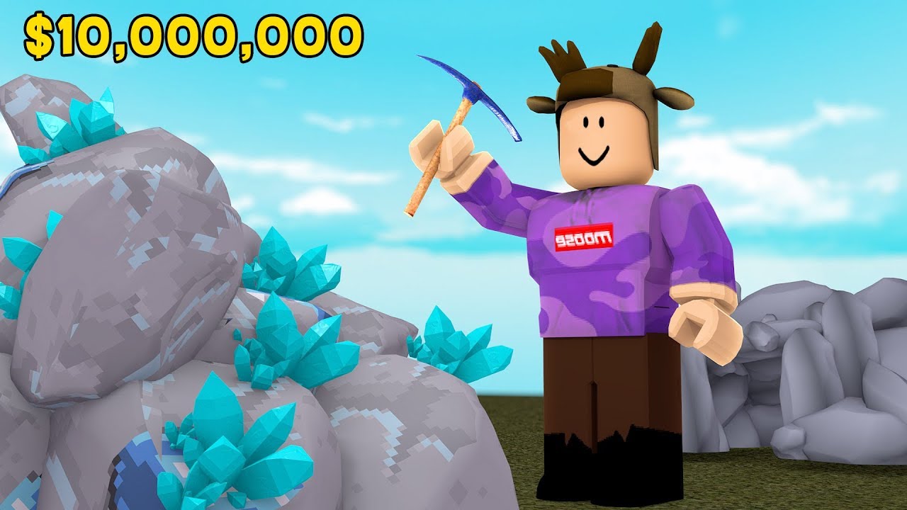 Mining 100 000 000 In Diamonds Roblox Mining Simulator Youtube - mine diamonds roblox