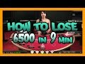 How to lose $6500 in 9 minutes