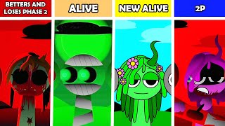 Sprunki Betters And Loses Vs Alive Vs New Alive Vs 2P