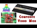 Atari 2600 Composite Mod install on a 2600 Jr