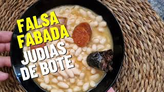 Cómo hacer una fabada con alubias de bote: receta fácil y deliciosa