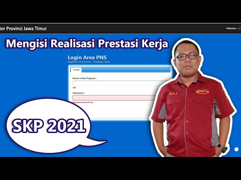 Tutorial Mengisi Realisasi Prestasi Kerja di SKP 2021