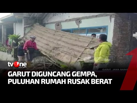 2 Kecamatan di Garut Rusak Diguncang Gempa M 4,3 | Kabar Petang tvOne