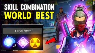 World's Best CS rank Skill Combination In Free Fire | Best Character Combination in Free Fire