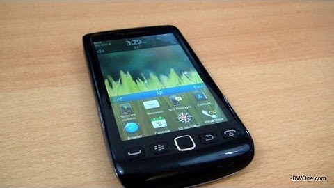 Verizon Blackberry Torch 9850 Quick Review - BWOne.com