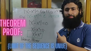 A SEQUENCE CAN HAVE AT MOST ONE LIMIT.