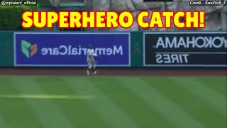 Denzel Clarke’s Jaw-Dropping Home Run Robbery! #talent