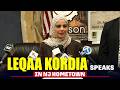 WATCH: Leqaa Kordia speaks in NJ hometown after release from North Texas ICE facility | US Politics