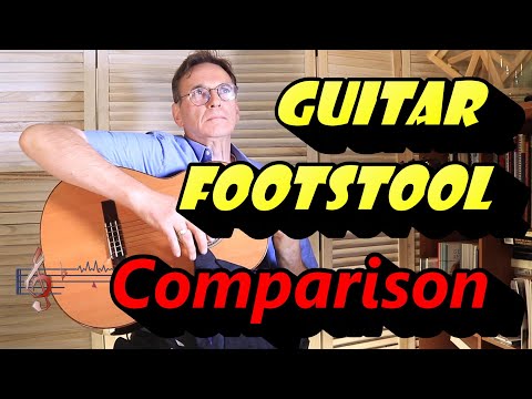 Guitar Footstool Comparison - Hercules, On-Stage Stands and Tetra Teknica Review