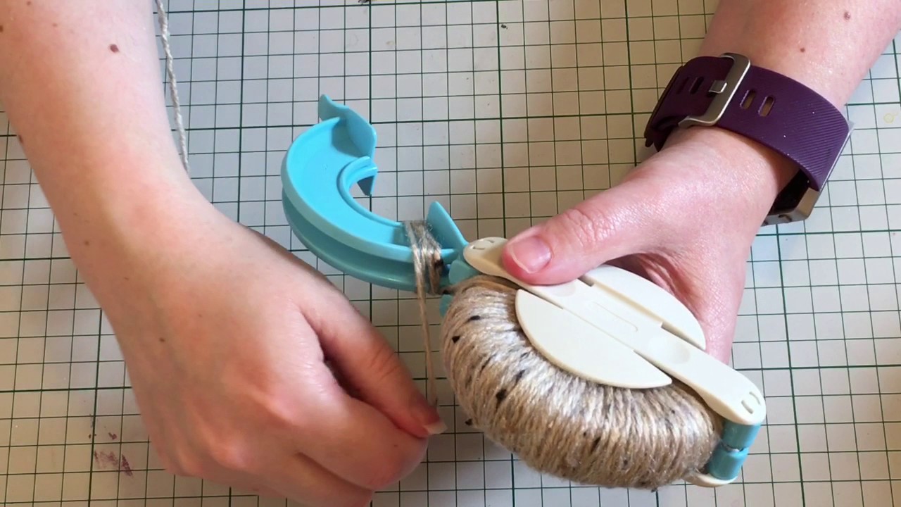 Abso-knitting-lutely!: How to Use a Clover Pompom Maker: Step-By-Step Photo  Guide