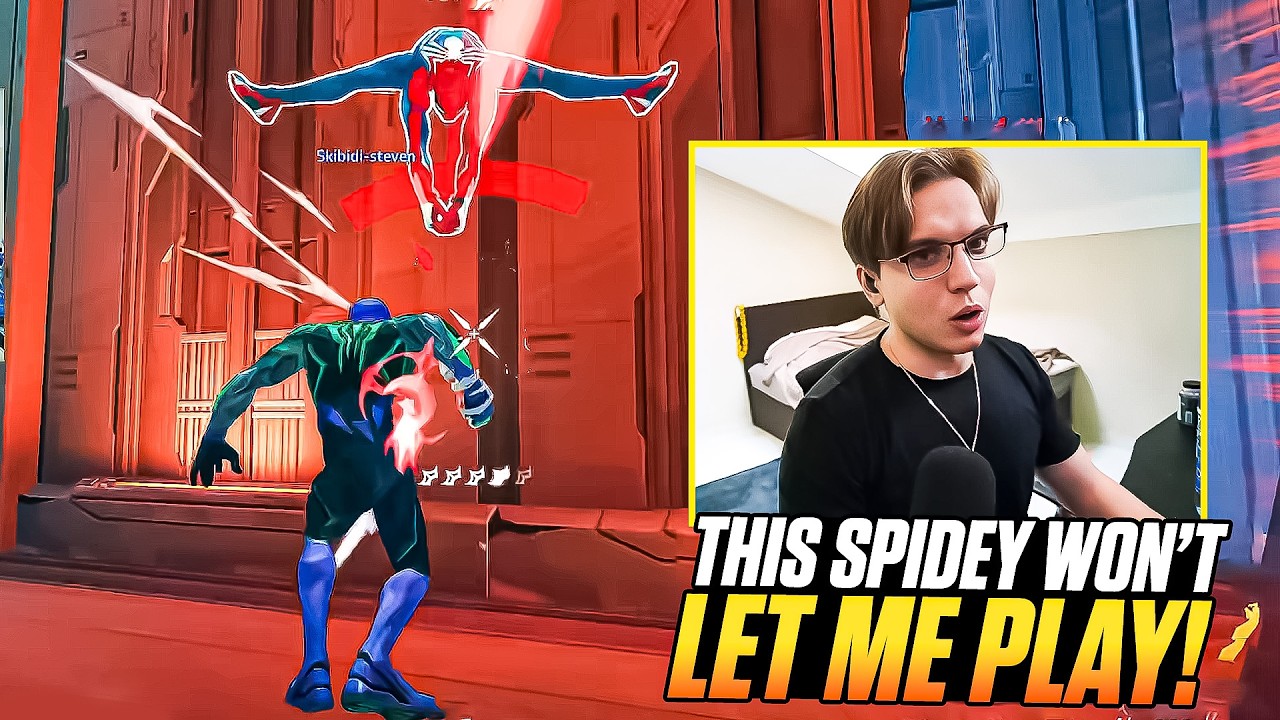 Некрос против Человека-паука, который постоянно его атаковал!