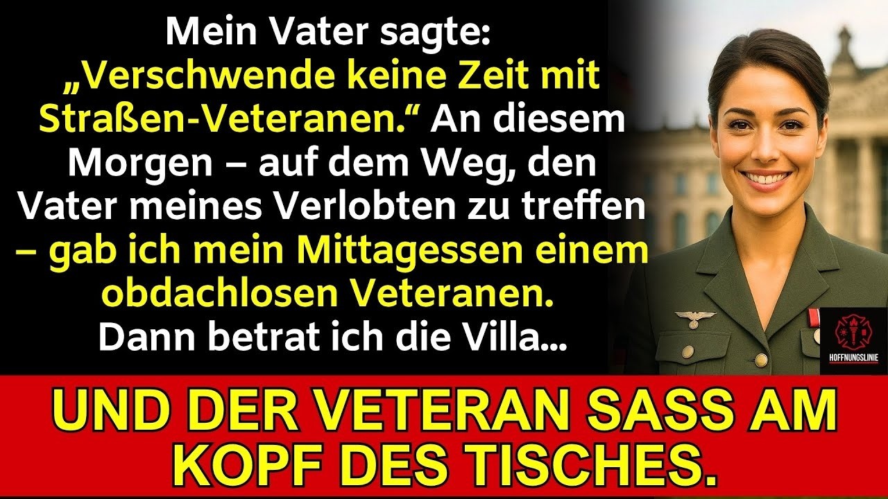 Zu spät zum Treffen mit dem Milliardärsvater – weil ich einem Straßen-Veteranen half.
