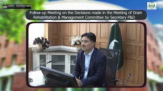 Follow Up Meeting on Drain Rehabilitation &amp; Management