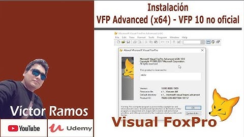 VFP Advanced, un VFP10 no oficial - Compilando y ejecutando a 64 bits | Visual FoxPro