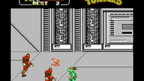 Teenage Mutant Ninja Turtles 2, Scene 7 (NES)