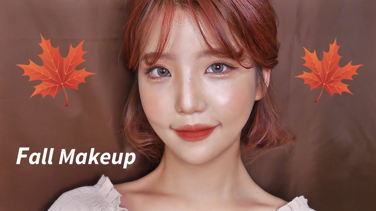 인생쿠션🍁분위기갑 가을메이크업+화장안뜨는법/소소한꿀팁/Fall mood makeup- [쩡유]