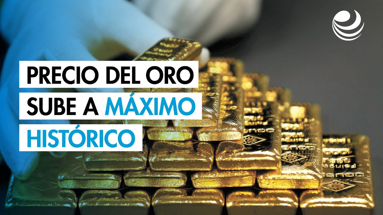 Precio del oro sube a máximo histórico gracias a debilidad del dólar en espera de reunión de la Fed