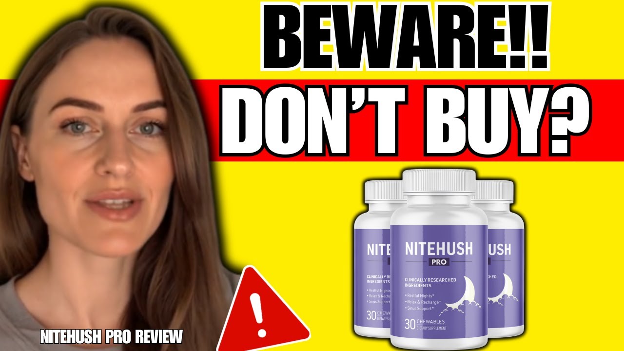 NITEHUSH PRO REVIEW (❌SCAM OR LEGIT?✅) NiteHush Pro Reviews – NiteHush Pro Work? NiteHush Pro Amazon