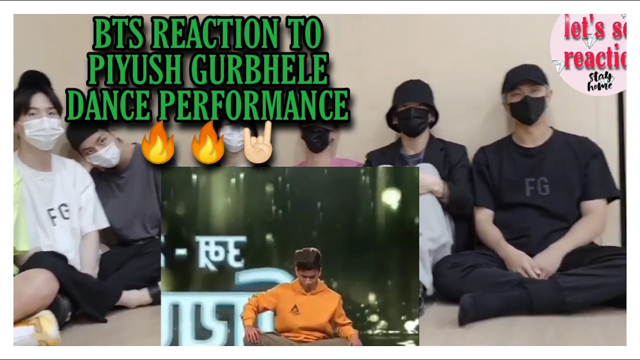 BTS reaction to Dance Deewane (FAN MADE)  | Piyush Gurbhele  Performance | 2021 #BTS #DanceDeewane