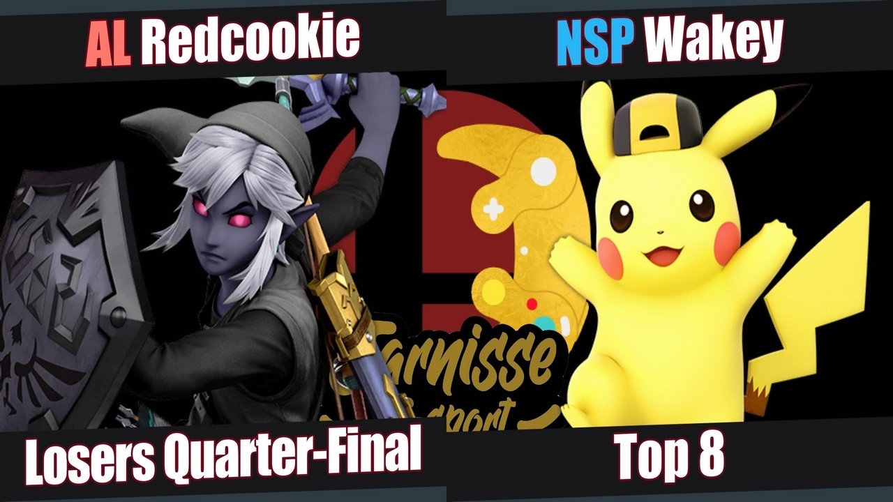 King of Jarnisse #25 - Losers Quarters : AL | Redcookie (Link) VS NSP | Wakey (Pikachu)
