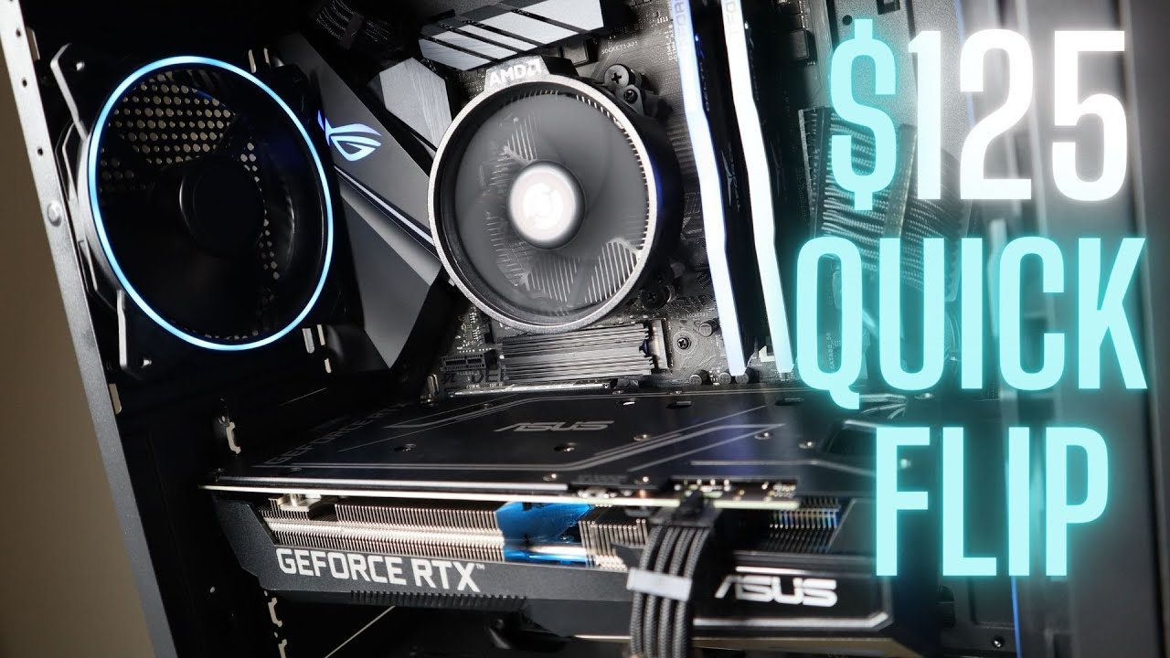 Great deals for a quick PROFIT flipping a Gaming PC Ryzen 7 3700X