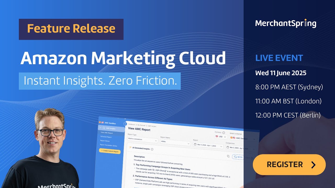 Feature Release: Unlocking AMC Insights with MerchantSpring - YouTube