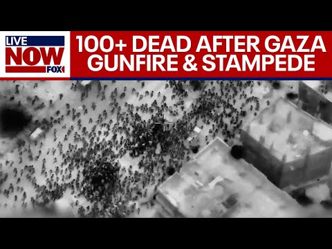 Israel-Hamas war: Deadly shooting, stampede over Gaza aid kills 100+ Palestinians | LiveNOW from FOX