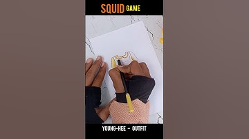 SQUID GAME 🎯 // YOUNG-HEE OUTFIT 👗// TUTORIAL VIDEO // Spell Of Drawing #spellofdrawing #squidgame