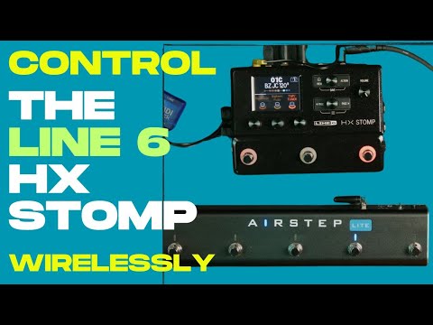 Controlling Line 6 HX Stomp Wirelessly w/ Xonic's Airstep Lite