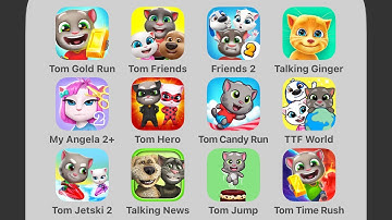 Talking Tom Gold Run - Full Gameplay / Walkthrough (iOS, Android) Episodes 1-3