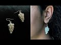 How To Make Simple And Beautiful Pearl Earrings At Home | DIY | Pearls Jewelry Making
