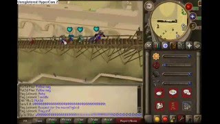 Mut3d Pker getting 99 hp and the party!