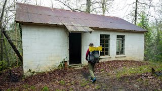 Camping Alone in Abandoned House in Bankhead National Forest by Austin Wiley 1,359 views 1 year ago 16 minutes