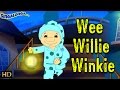 Wee willie winkie  electronic pop style music   nursery rhymes  popular kids songs