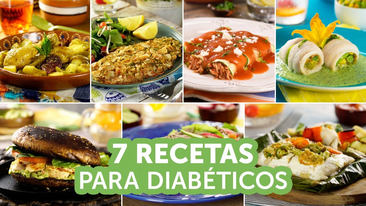 7 deliciosas recetas para diabéticos | Kiwilimón - YouTube