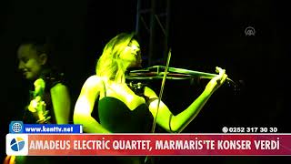 AMADEUS ELECTRİC QUARTET, MARMARİS'TE KONSER VERDİ Resimi