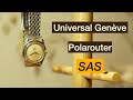 Gerald Genta Designed This Before Royal Oak &amp; Nautilus: Universal Geneve Polarouter SAS【Polerouter】