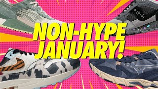Non-Hype Sneaker Releases JANUARY 2023!